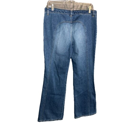 Mix It Blue Flare & Wide Leg Jeans - Picture 4 of 12